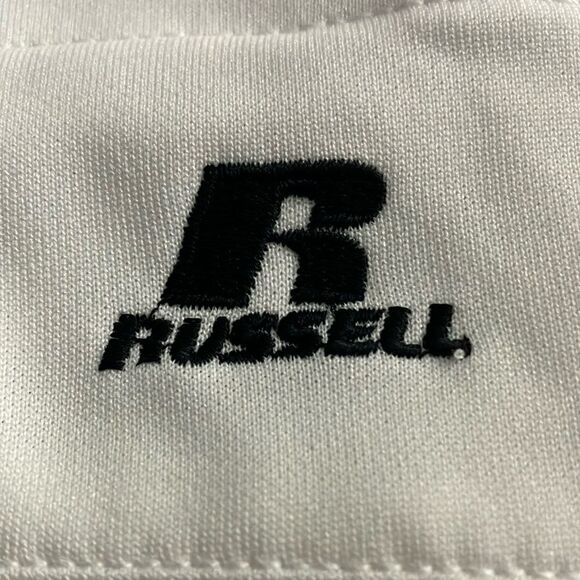 NWT RUSSELL ATHLETICS L Unisex Youth Knicker Baseball + Softball Pants -WHITE - Picture 2 of 9